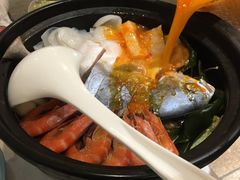 糟粕醋海鲜锅-香香海南菜餐厅