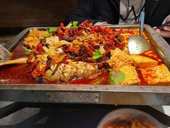 重庆豆花烤鱼-探鱼·鲜青椒爽麻烤鱼(天河优托邦店)