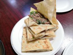 牛肉饼-老红桥炸灌肠牛肚锅烧烤(定福庄店)