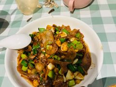 大蒜炒卤猪头肉-彭耕记猪油炒小菜(吉联mall店)