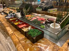 自助取餐区-万达瑞华酒店美食汇自助餐厅(楚河汉街店)