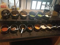 自助调料区-贰重天冰煮羊自助火锅(东坝店)