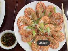 白灼河虾-大海中餐厅(宁波春晓世茂希尔顿逸林酒店)
