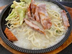 铁板芝士鸡扒意粉-华南师范大学石牌校区陶园