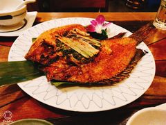 香茅草烤罗非鱼-紫滇源云南生态菜(丹凤街店)