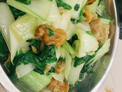 青菜炒油渣-八八餐厅(升州路店)