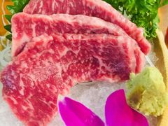 和牛刺生-竹马炭火烤肉(南屏店)