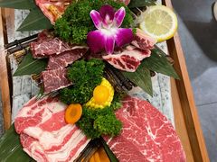 -明洞阿姨·韩式酱蟹烤肉·创意料理(三元桥店)