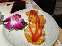 虾饼-猪啊牛呀羊啊铜盘烤肉(正大广场店)