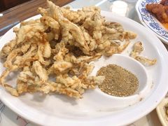软炸鲜蘑-石老头关东饺子王·东北菜(嘉华鑫城店)