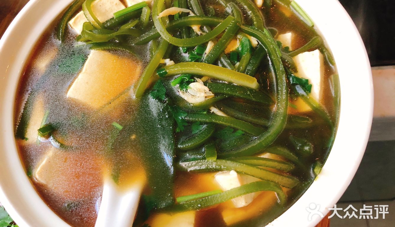 年夜饭之海带豆腐汤