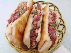 商户图片-河间正宗驴肉火烧(听海居店)