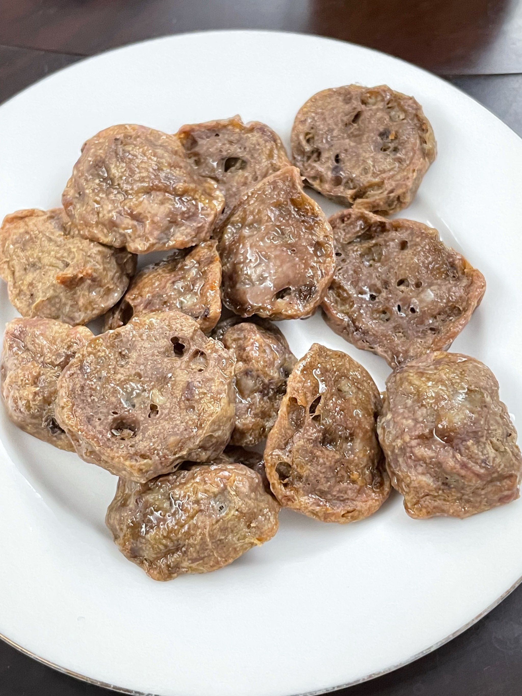 空气炸锅 烤牛肉丸