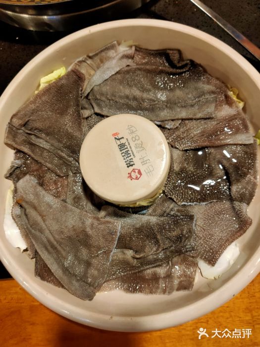 捞锅坝子老火锅(汽博中心店)极品水牛毛肚图片