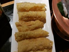 炸腐皮-京涮铜锅涮肉(华贸店)