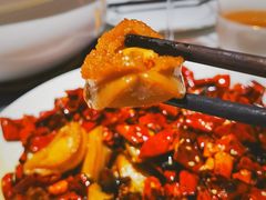 辣子鸡汁焗鲍鱼-甄御•海鲜新青岛菜(麦岛店)