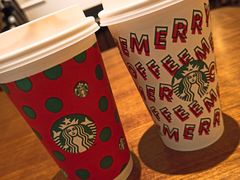 圣诞姜饼拿铁-星巴克臻选(广州沙面店)