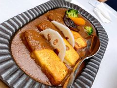 肉汁铁板煎豆腐-梧桐