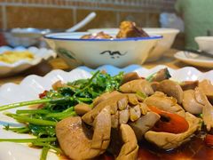 香菜拌猪腰-聪辉同安老美食饭店(大元路店)