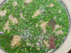 韭菜鸭血汤-潘大福特色蒸菜(湖滨店)