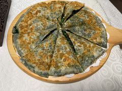 菠菜香菇馅饼-福慧慈缘素食餐厅(王府井店)