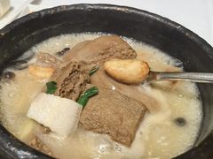 砂锅自制黑豆腐-富淳饭店(陆家嘴保利广场店)