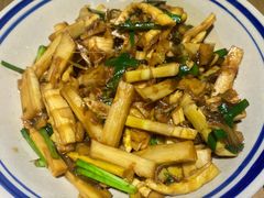 小笋炒酸菜-炊烟·山房菜