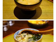 金吉鱼味增汤配菊花豆腐-加奈日本料理