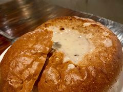 奶油蘑菇面包汤-么么咖啡(燕郊店)