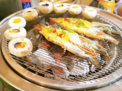 -围炉肉舍•炭烤活鳗•丹东海鲜烤肉(步行街店)