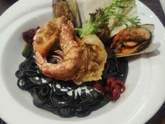 海鲜墨鱼面-超级厨房概念餐厅(奥园广场店)