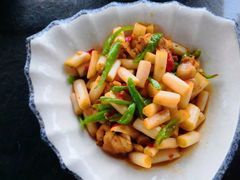 藕尖小炒肉-万景饭店·鱼街农家菜