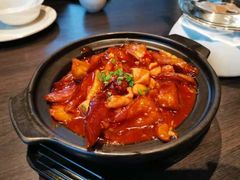 鸡粒茄子煲-鹊玥·粤菜小馆(汇智国际商业中心店)