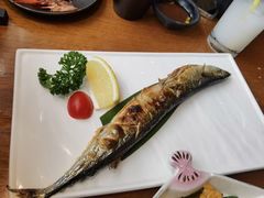 烤秋刀鱼-九井澤精致料理(金茂店)