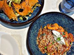 鲜茄茸大虾配马斯卡朋意大利面-BE BRIGHT KITCHEN(正佳广场店)