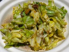 油渣炒牛心白-眉州东坡·熊猫主题餐厅(枫蓝店)