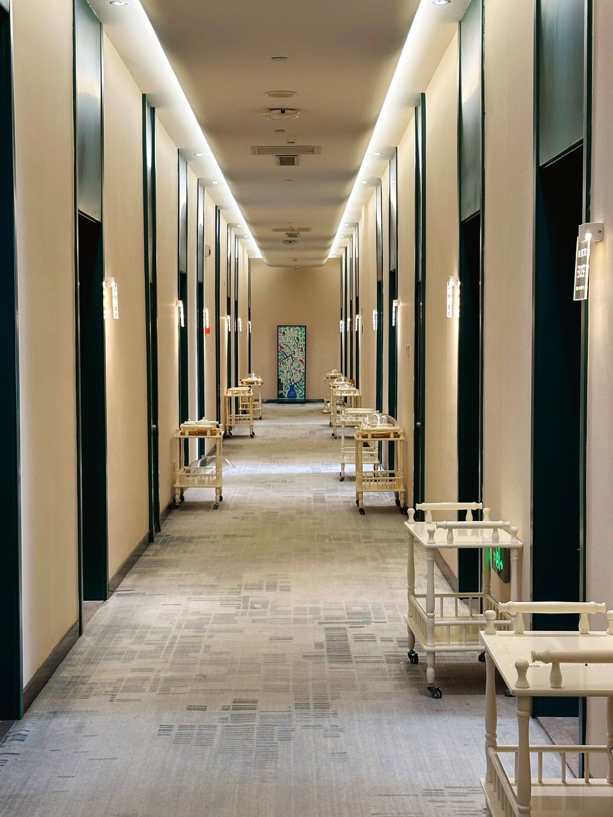 姐姐刚生完宝宝,就迫不及待的来月子会所看她了!