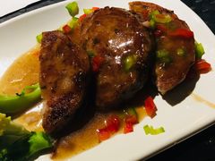 蚝油汁煎香菇肉饼-大家乐(深圳喜荟城店)