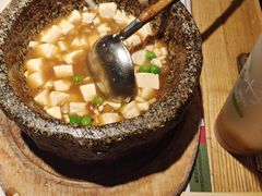 石锅鸡汤豆腐-绿茶餐厅(西单老佛爷店)