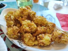 大葱丸子-添福来墨鱼饺子 · 海鲜东北菜(大连星海·黄浦路店)