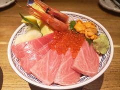 金枪鱼中腹海胆和甜虾盖饭-阿吾罗日本料理(K11艺术中心店)