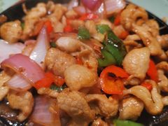 XO酱爆猪颈肉-海儀美食楼(湾仔海鲜街店)