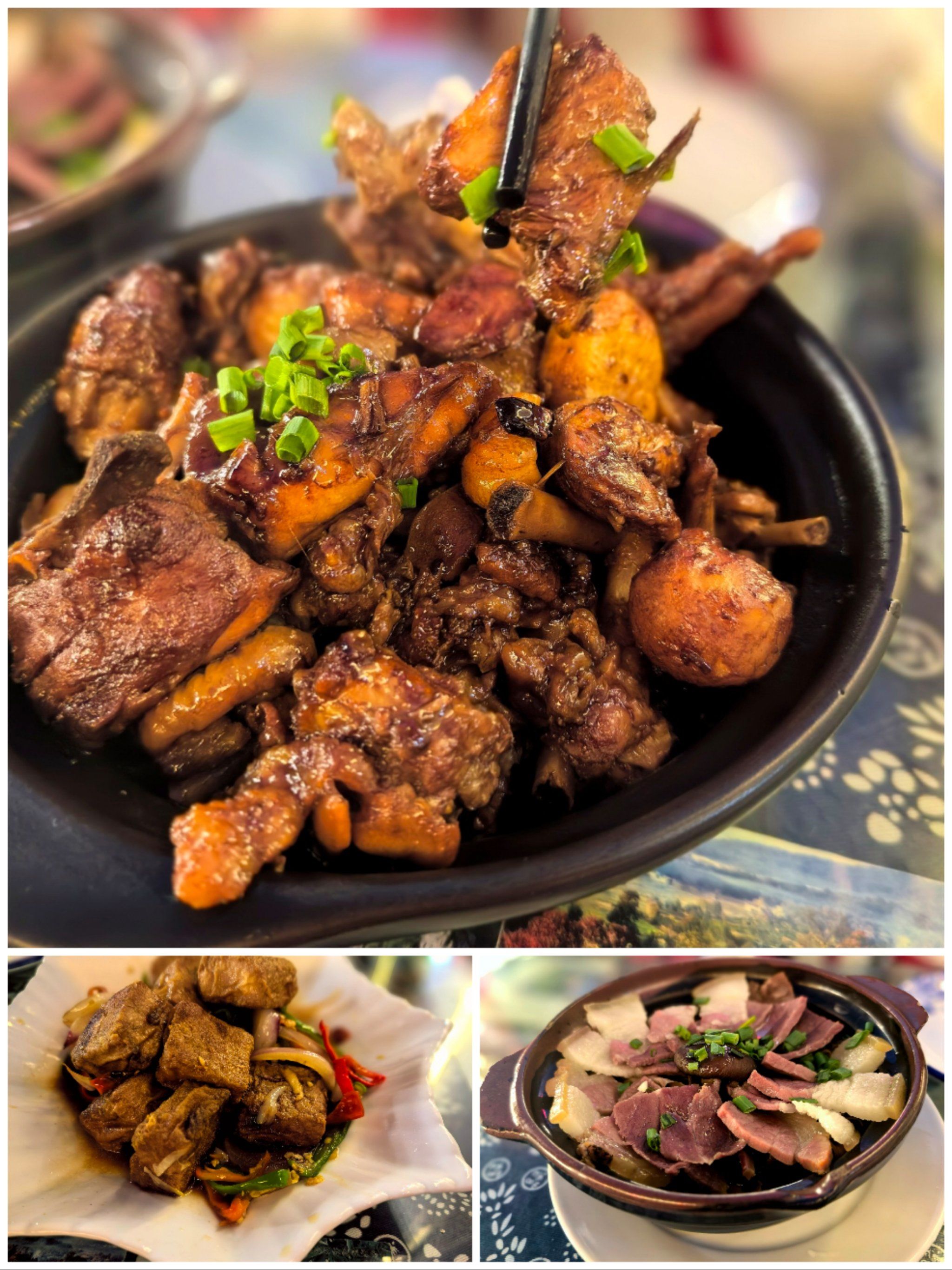 徽菜农家美食～板栗烧鸡超赞