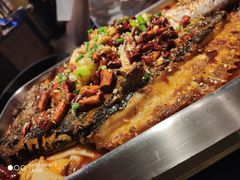 香辣味烤鱼-鸣记脆皮烤鱼·海鲜烤鱼(亿合城店)