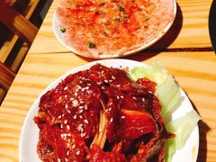 秘制香辣牛肉-胖记烤肉(江汉路店)