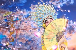 -后宫·古装汉服京剧儿童亲子全家福摄影