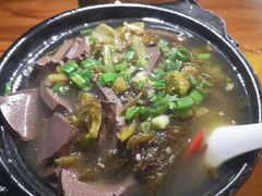 砂锅双椒鸭血-沈妈砂锅(光华村店)