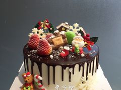 圣诞蛋糕-兔子妃私人定制蛋糕(城南花苑南区店)