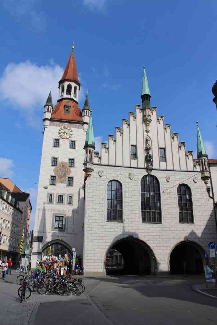 老市政厅-"德国慕尼黑老市政厅也叫做旧市政厅.老市政.