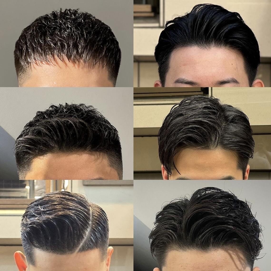 男士难以抗拒的油头发型